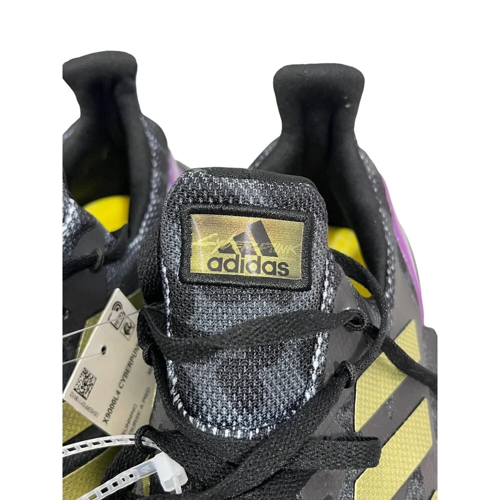 Adidas X9000L4 Cyberpunk 2077 Black Metallic Gold FZ3090 Men's Size 5.5 - Picture 7 of 8